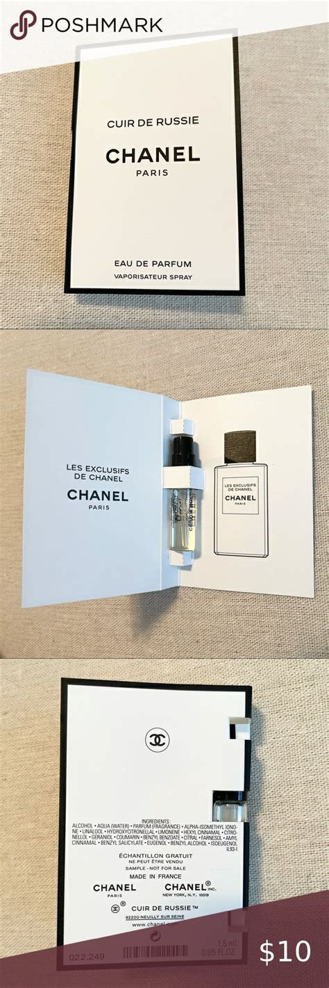 chanel cuir de russie sample uk|Chanel cuir de russie edt.